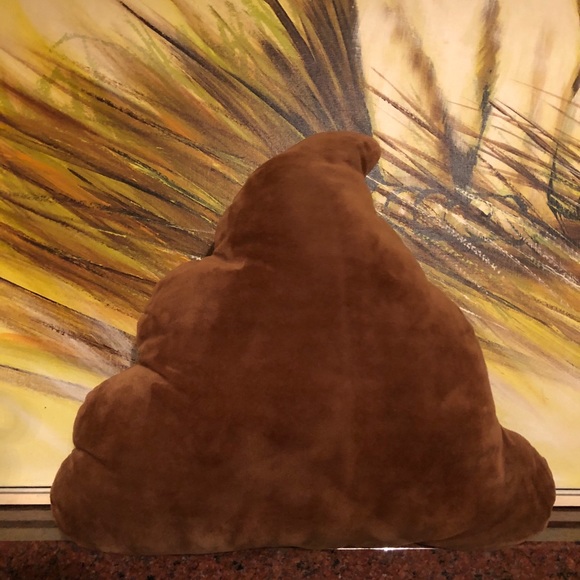 Funny Poop emoji pillow - Picture 3 of 4